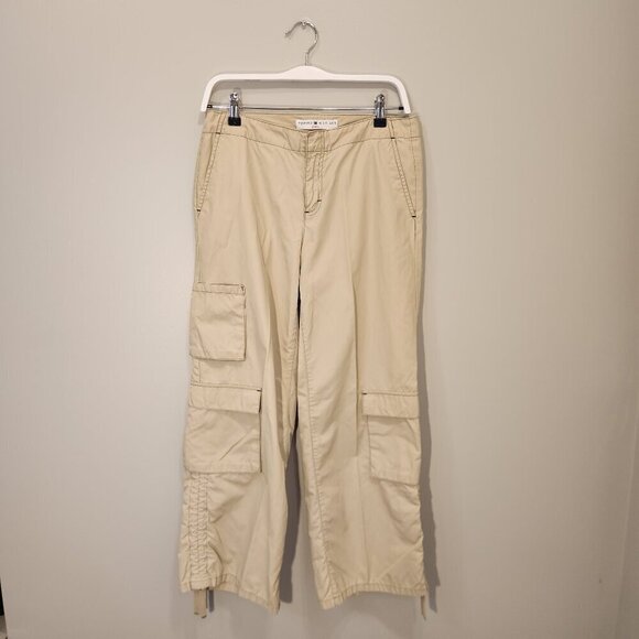 Tommy Hilfiger 90's Cargo Pants Women's Vintage Retro Y2K Style - Size 4 - Picture 1 of 10
